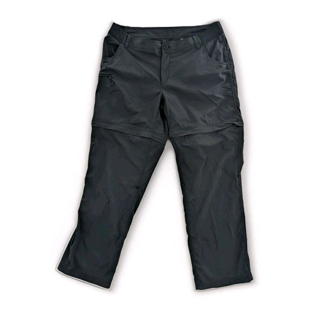 Worldwide Sportsman Sz 16  Women’s Dark Gray Convertible Pants Hiking Fishing